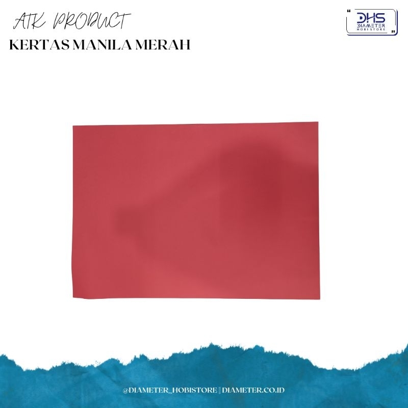 

Kertas Manila Merah 61 x 86 cm