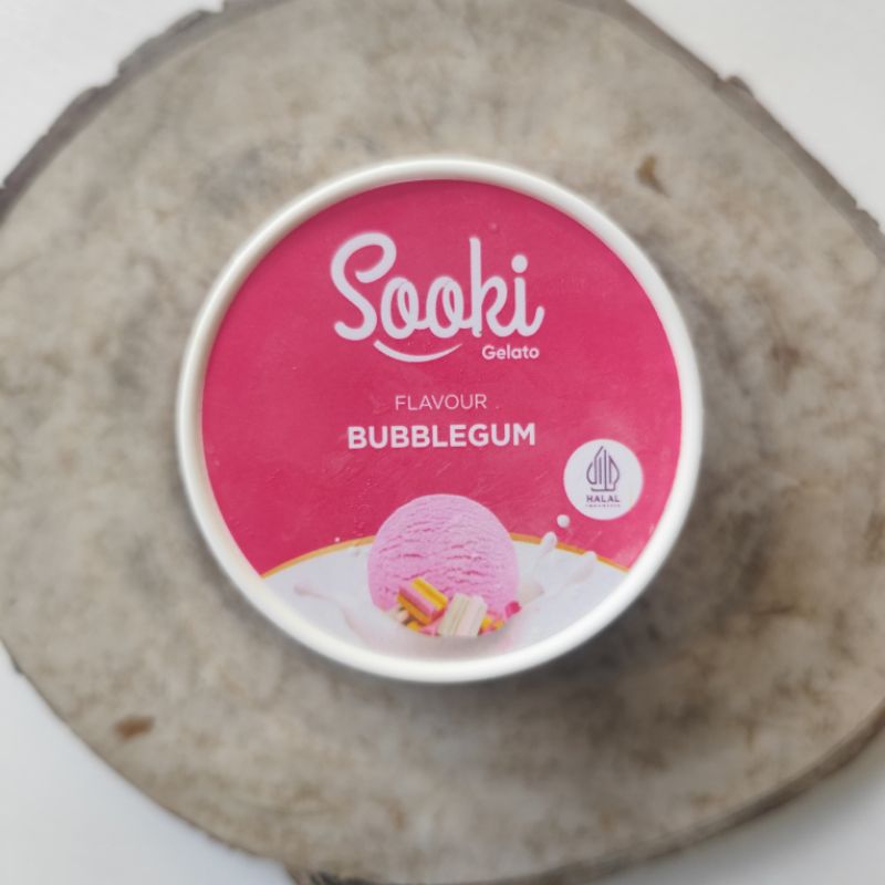 

Ice Cream Gelato Rasa Bubble Gum