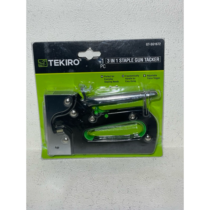 

Staples gun 3 in 1 tekiro / Staples tekiro murah gun / staples gun heavy tembakan staples 6 - 14mm tekiro