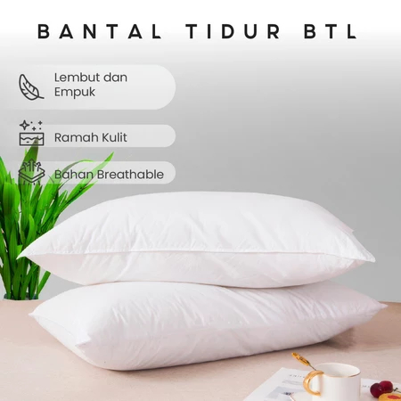 Bantal Tidur Memori Foam Bantal Dacron Bantal Kapas Empuk Bantal Leher goup88