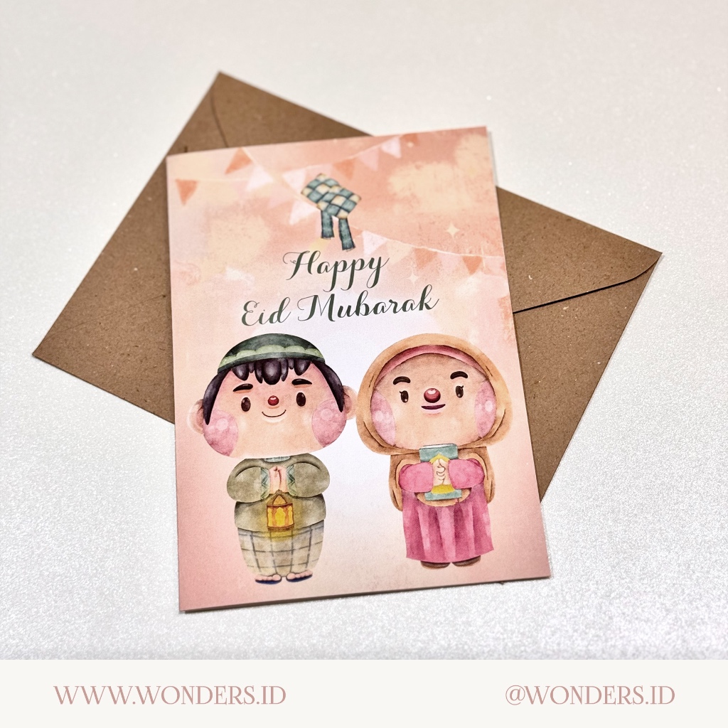 Kartu Ucapan Selamat Idul Fitri