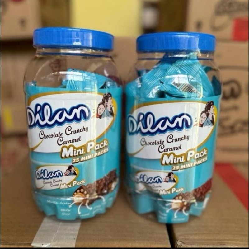 

Dilan Toples Isi 25 Coklat Exp 2026 Wafer Coklat Jajan Lebaran