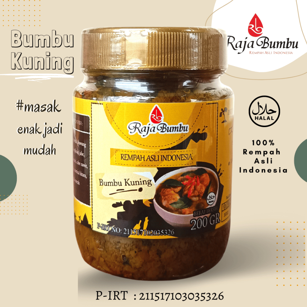 

Bumbu Kuning Khas Bali Raja Bumbu