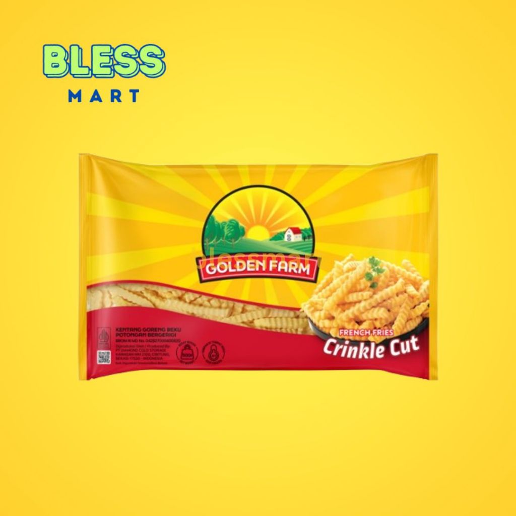 

GOLDEN FARM French Fries Crinckle Cut 500gr