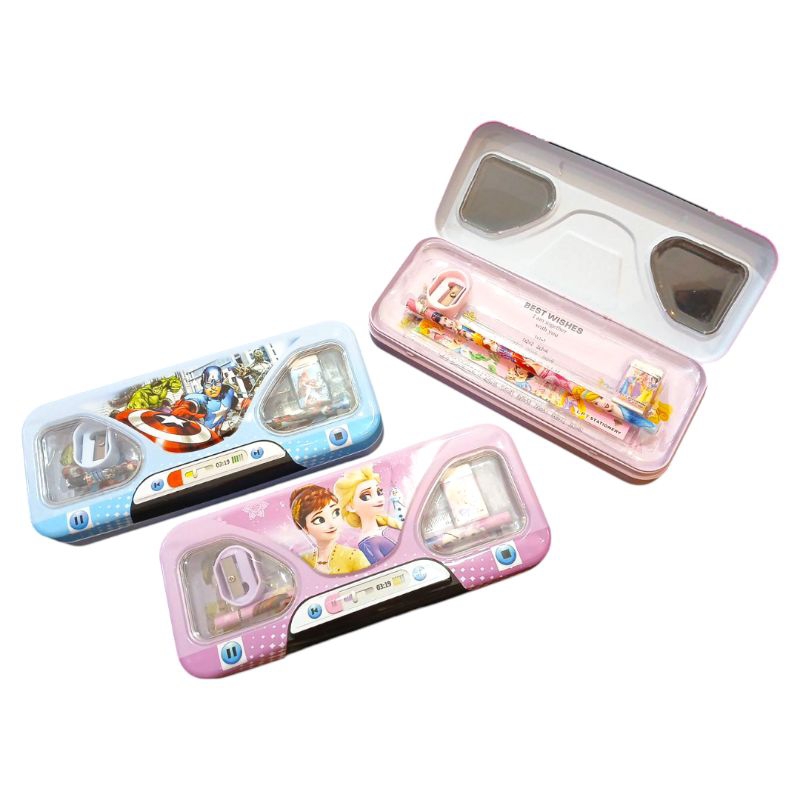 

TEPAK PENSIL KALENG 5IN1 KARTUN