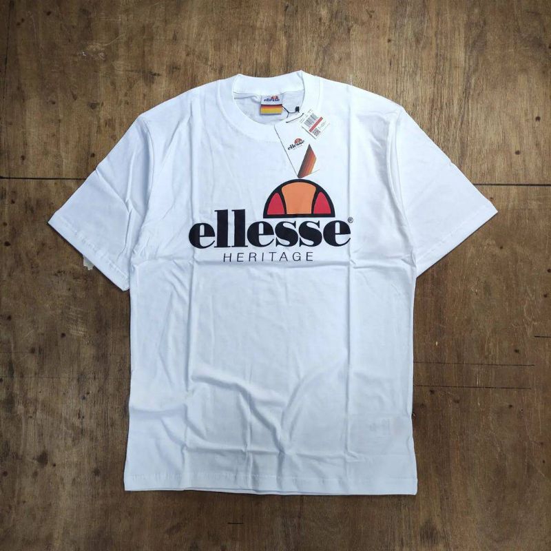 Kaos Tshirt Elese Prado Heritage Casual Cotton Combed 24s Mirror Fulltag