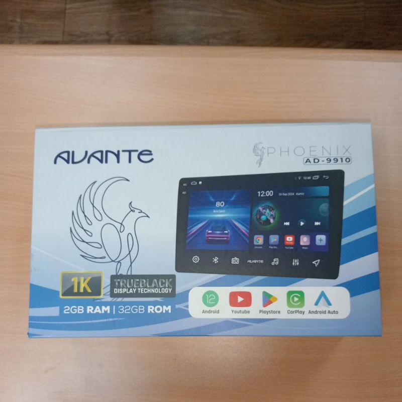 HEAD UNIT ANDROID AVANTE AD-9910 PHONIX 2/32GB / HEAD UNIT ANDROID 9 INCH AVANTE AD-9910 PHONIX 9 IN