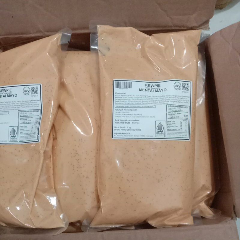 

Kewpie Mentai Mayo 1kg//Kewpie Mayonaise Original 1kg