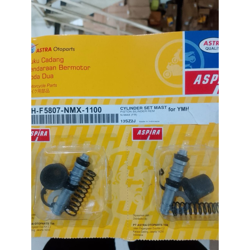Isi master rem motor YAMAHA merk ASPIRA