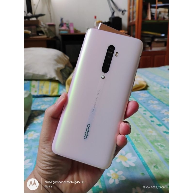 Oppo reno 2 pink-second-dual sim 4g-ram 8gb internal 256gb-mulus normal