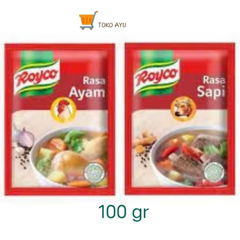 

Royco bumbu serbaguna Sapi dan ayam kemasan 100 gr