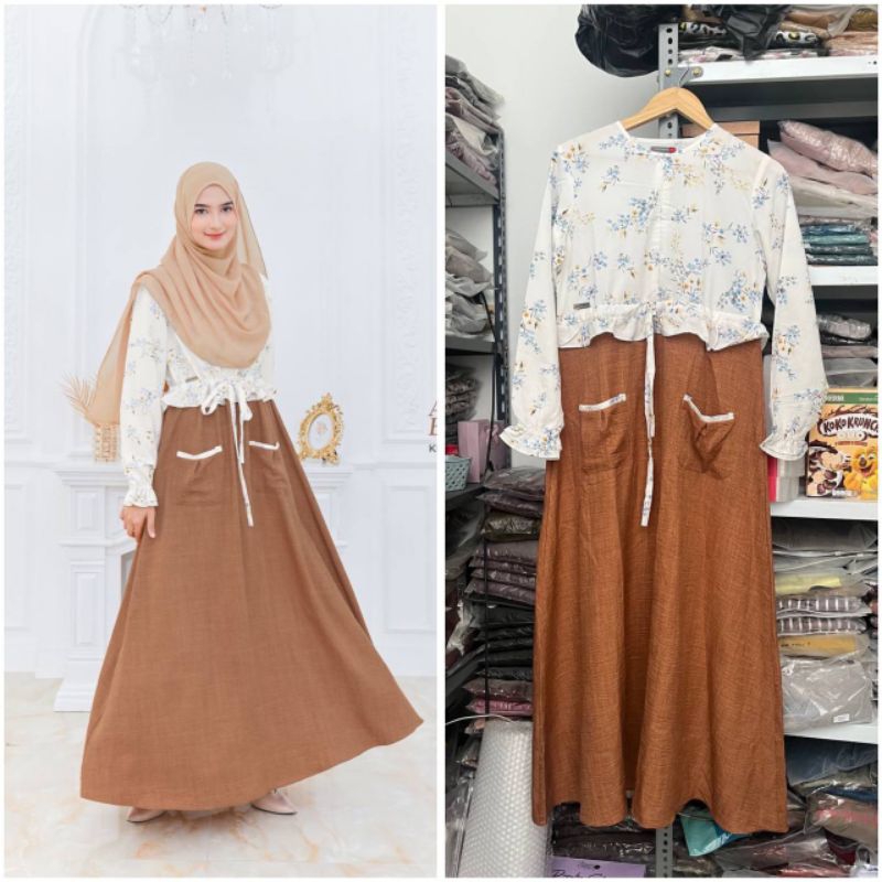 Preloved - Kianna Dress Gamis by Yasmeera