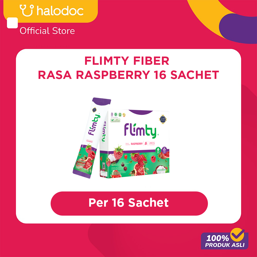 Flimty Fiber Rasa Raspberry 16 Sachet