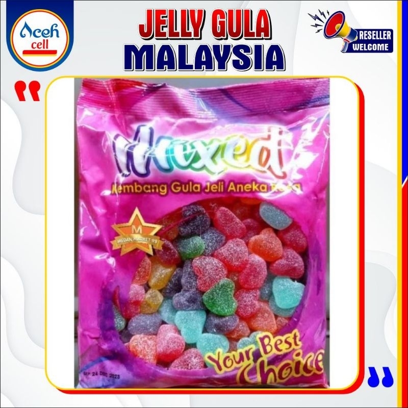 

(ACEH CELL) JELLY GULA JELLY MALAYSIA 1 KG