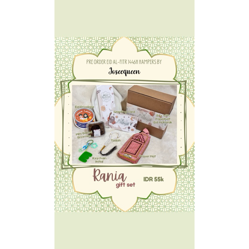 

Rania Gift Set Hampers by JoseeQueen