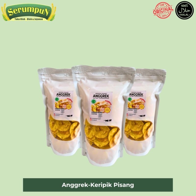 

Keripik Pisang Anggrek | Snack Kripik Pisang | Makanan Ringan