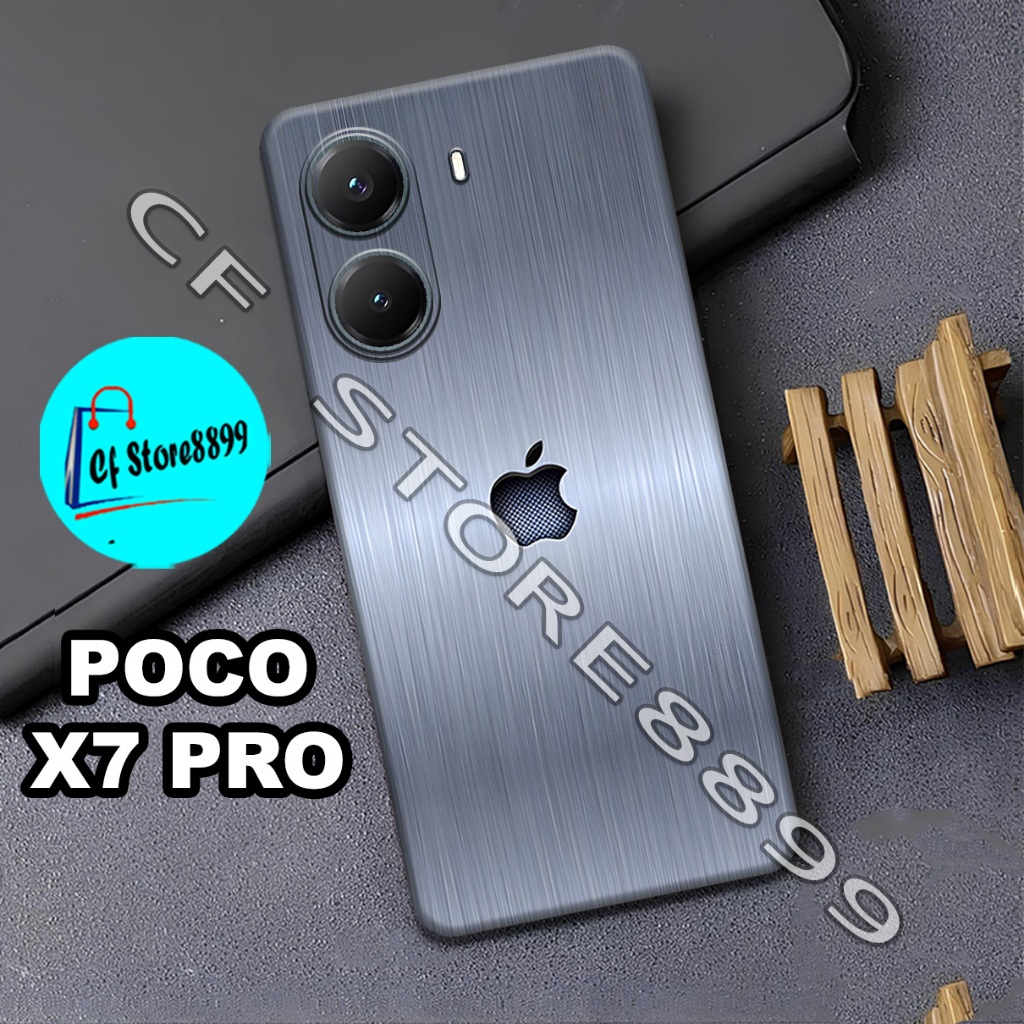 (CFS3) Softcase procamera  untuk Hp POCO X7 PRO I MOTIF IPHONE I Kesing POCO X7 PRO I Case  bahan ka