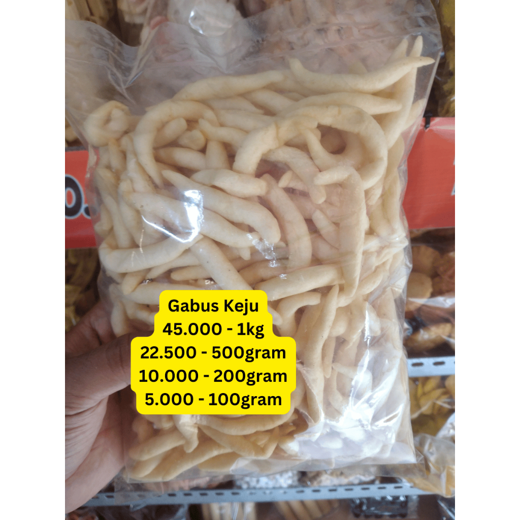 

Gabus Keju - Camilan Ngonah Snacks