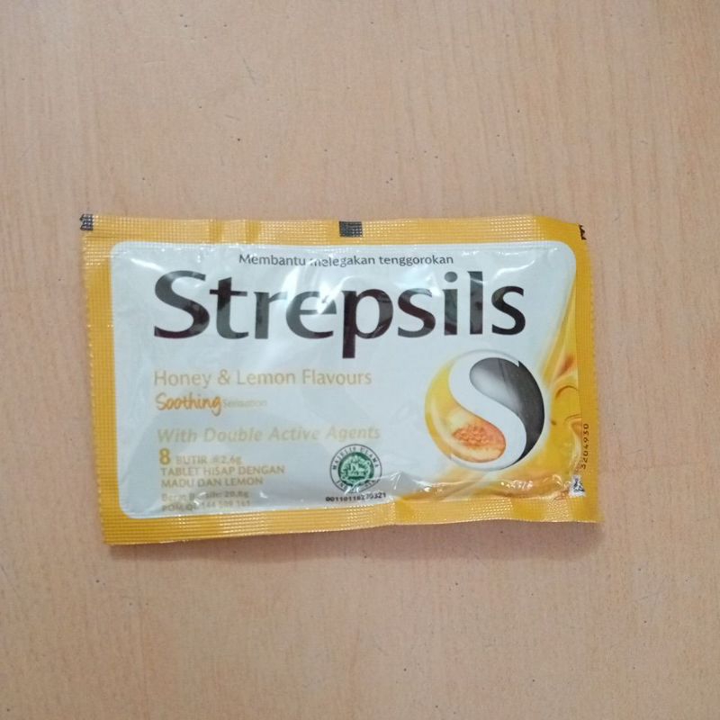 

Strepsils Honey & Lemon Flavour 1 Bks 8 Butir