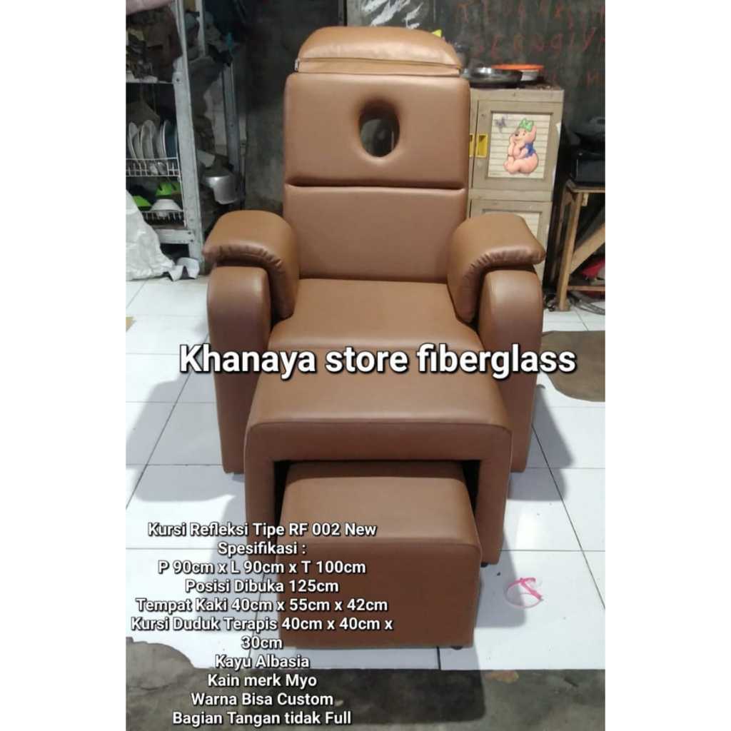 Kursi Refleksi massage - Sofa massage reclening manual - Kursi pijat refleksi manual baru