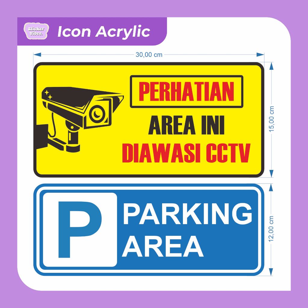 

Akrilik | Rambu | Toilet | No Smoking | CCTV | Icon Akrilik | Lepas Sandal