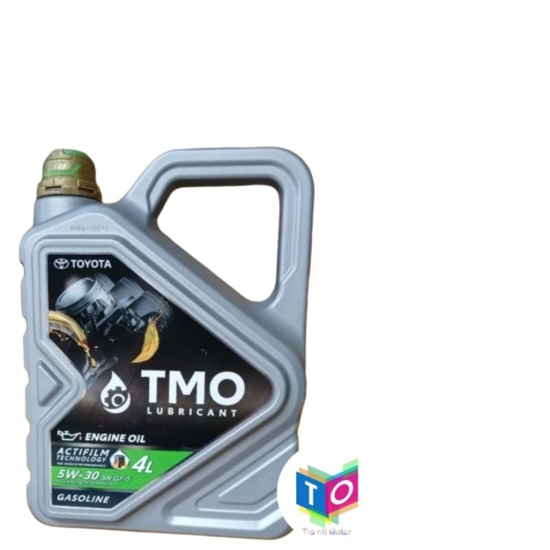Oli Mesin TMO (Toyota Motor Oil) 5W-30 SNGF-5 4Liter Oli Mesin Toyota TMO