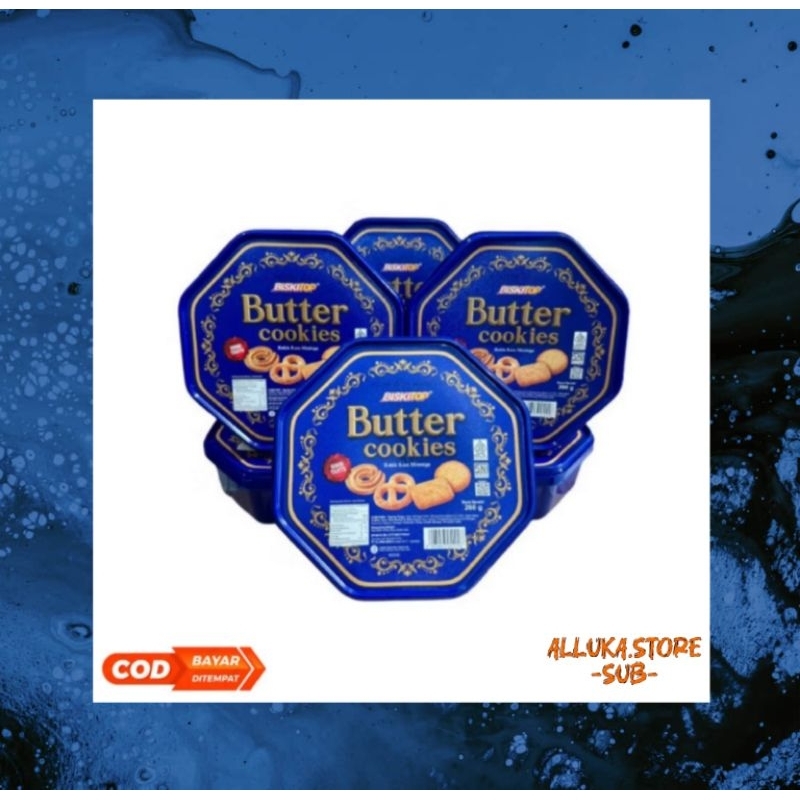 

Biskitop Butter Cookies Persegi 8 Delapan