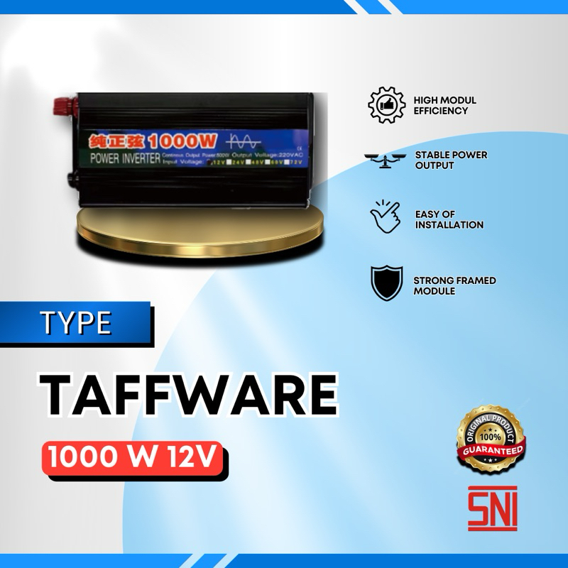 Taffware Inverter AC/DC 12V / Inverter Panel Surya