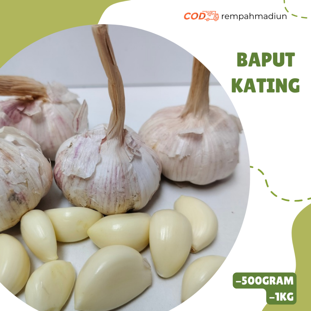 

BAWANG PUTIH | BAPUT KATING | CUTTING FRESH