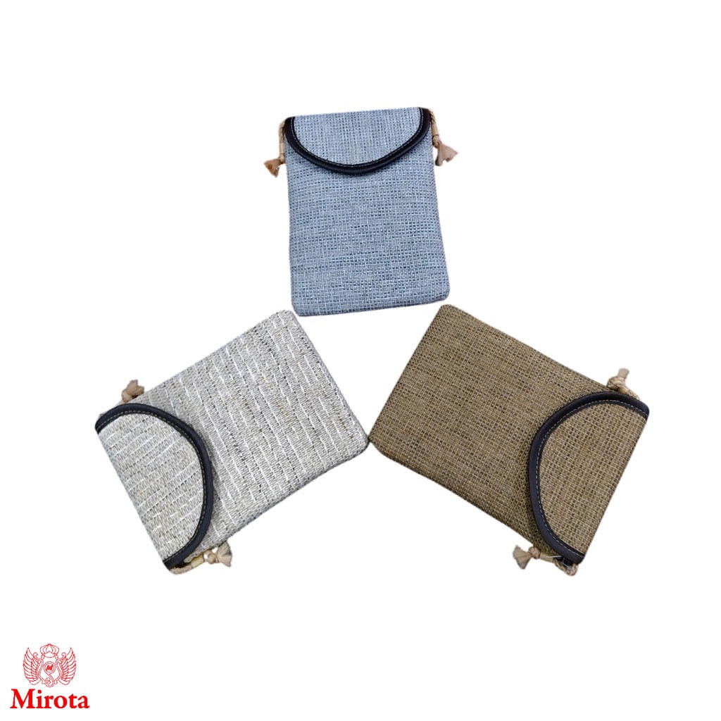 Tas Selempang Anyaman | Tas Selempang Mini Benang Anyaman