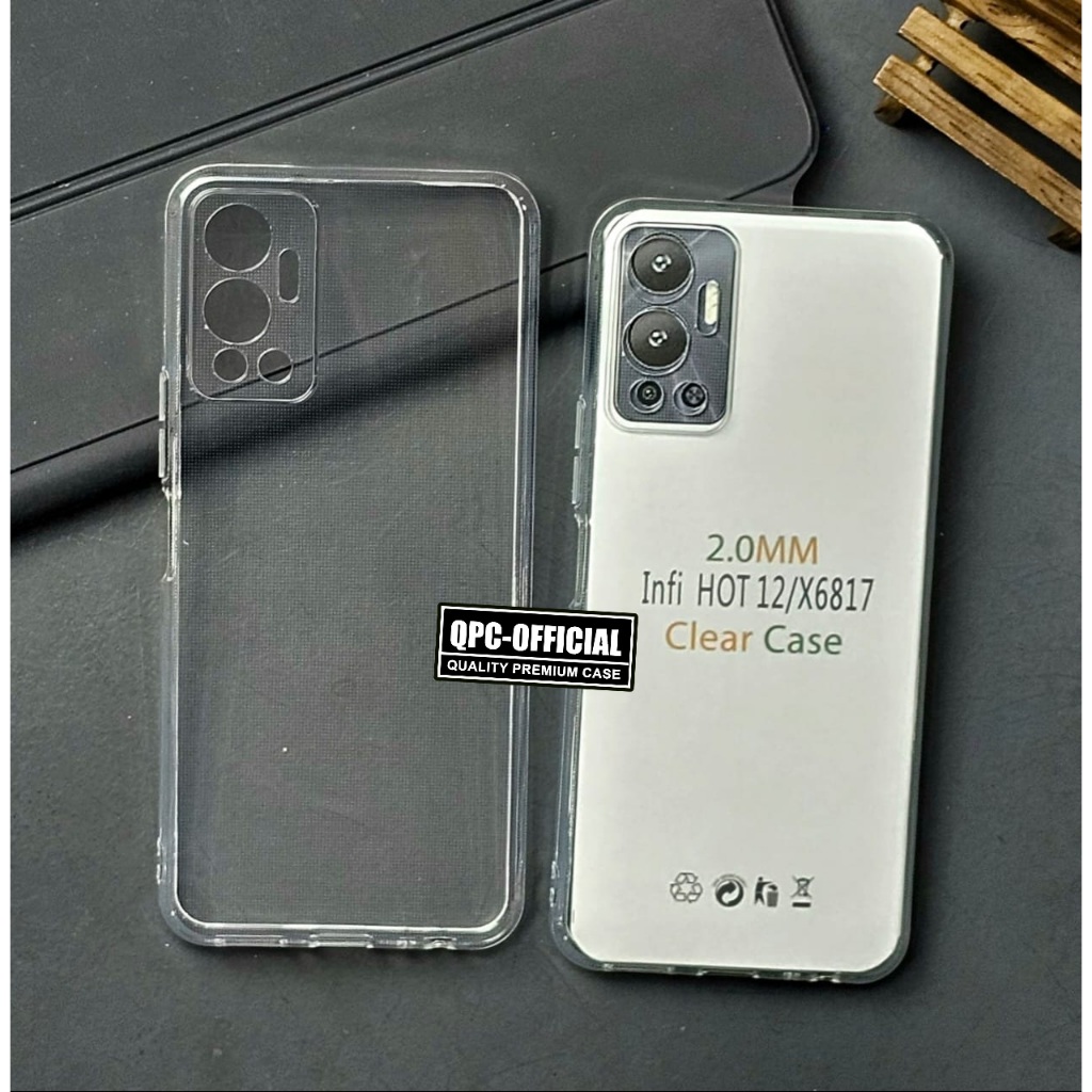 Infinix Hot 12 Infinix Hot 12i Infinix Hot 12 Play Clear Case Bening 2.0mm Softcase Clear Case Infin
