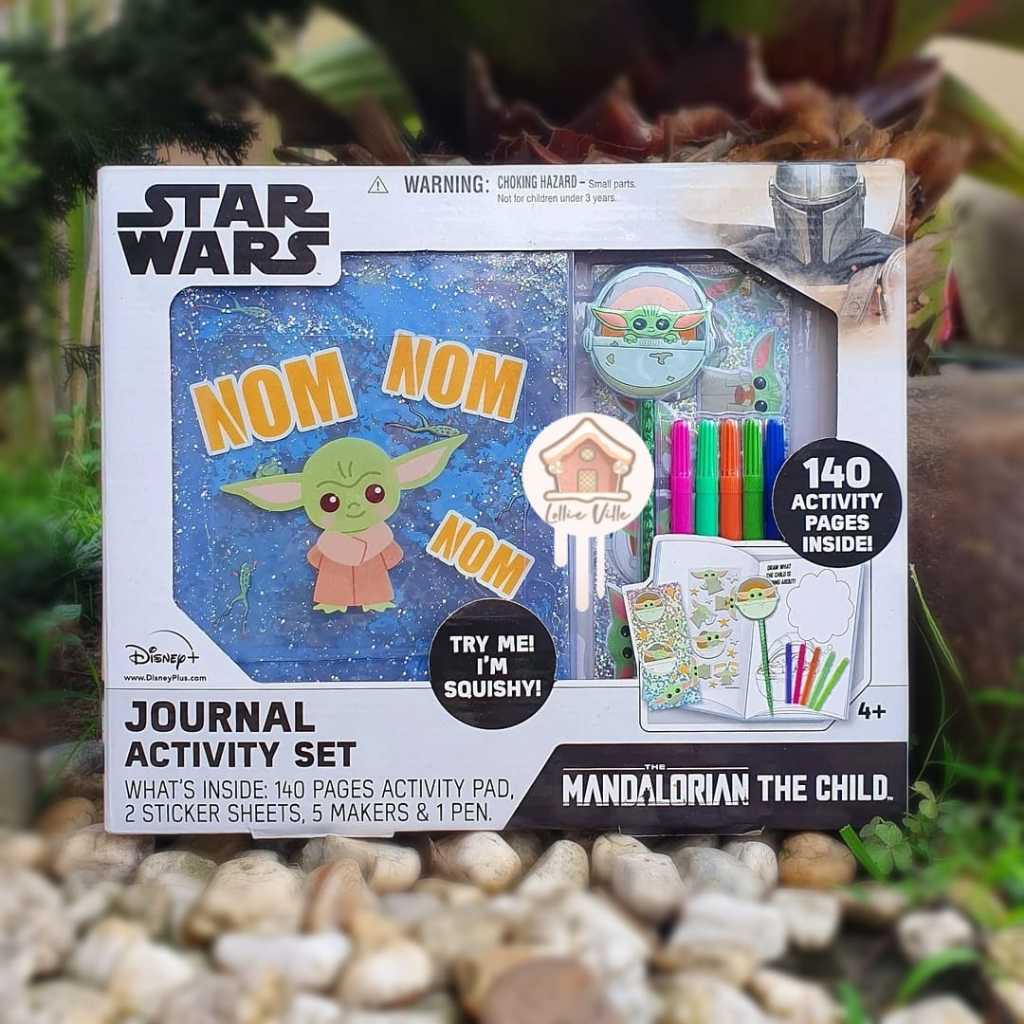 

Disney Star Wars Mandalorian The Child Journal Activity Set