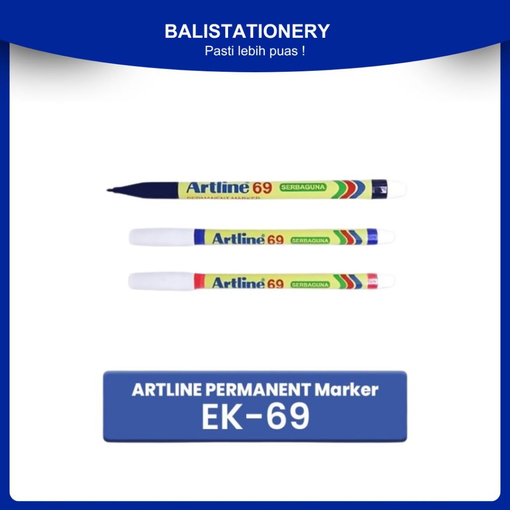 

Spidol Permanen Artline EK-69 Permanent Marker