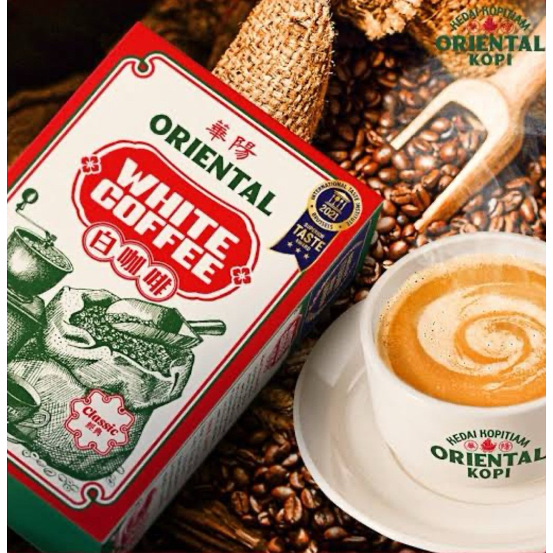 

RB [Ready] ORIENTAL Kopi White Coffee Malaysia (per sachet)