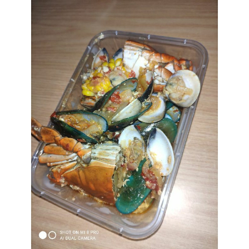 

Seafood 27 Personal Kepiting Kerang Saus Padang