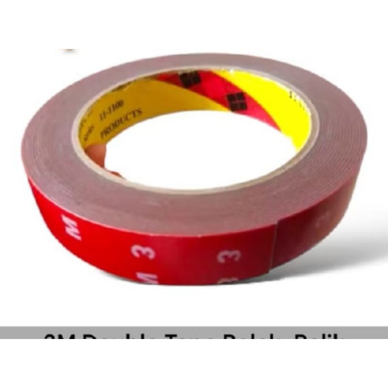 

Double Tape 3m perekat bolak balik - 2cm x 4, 5mtr