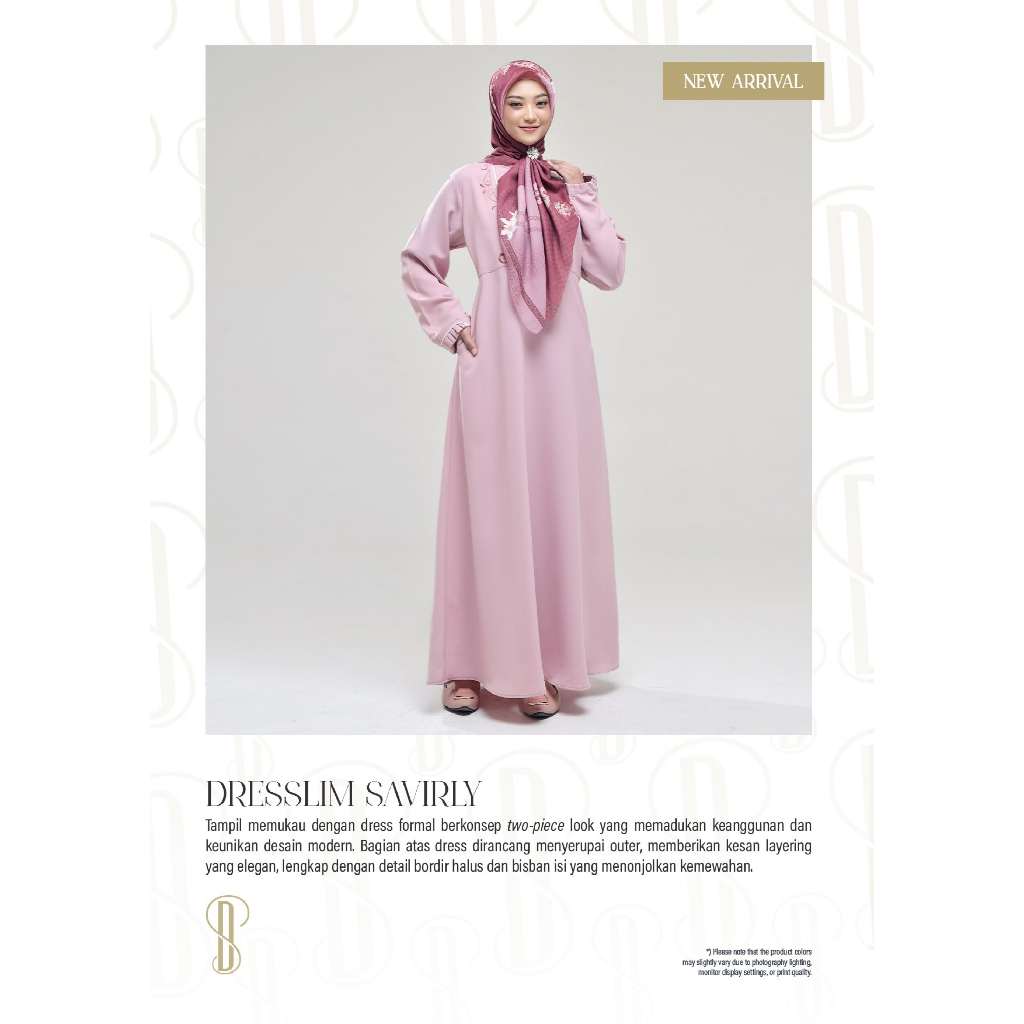 RABBANI ORI - New Dresslim Gamis Dewasa Rabbani Ori Dresslim Savirly