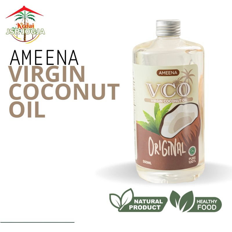 

[ BIG VCO ] Pure Extra Virgin Coconut Oil 500ml - Ameena Minyak Kelapa Murni 100%