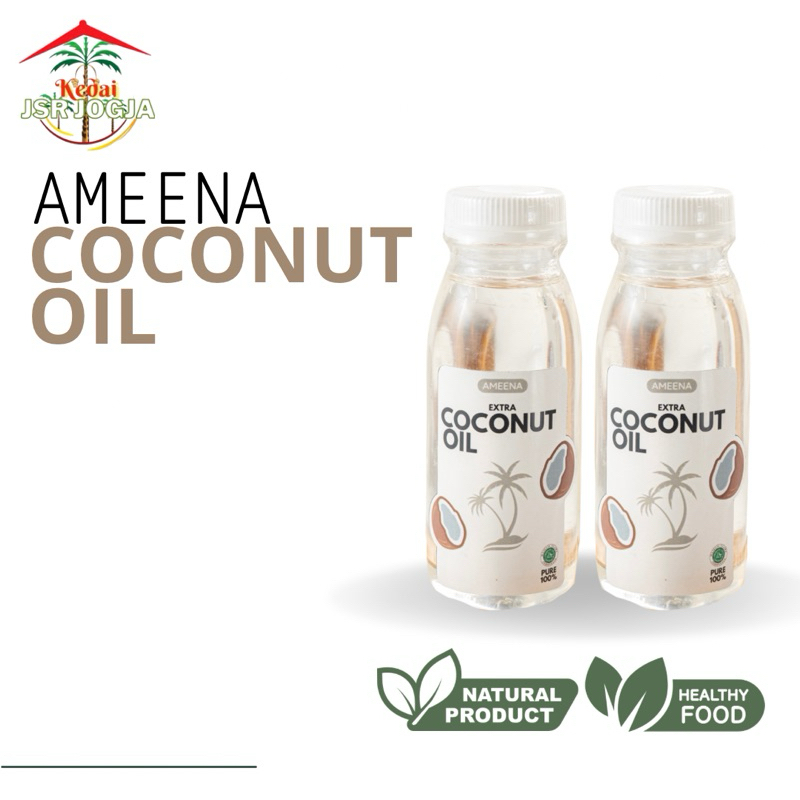 

[ MINI ] Pure Extra Coconut Oil 100ml - Ameena Minyak Kelapa Murni 100%