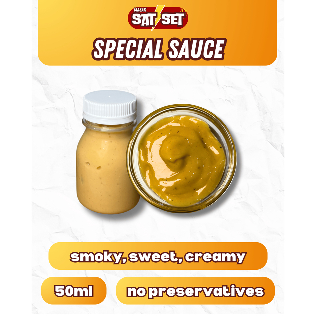 

SPECIAL SAUCE // SAUS SPESIAL // MASAK SATSET