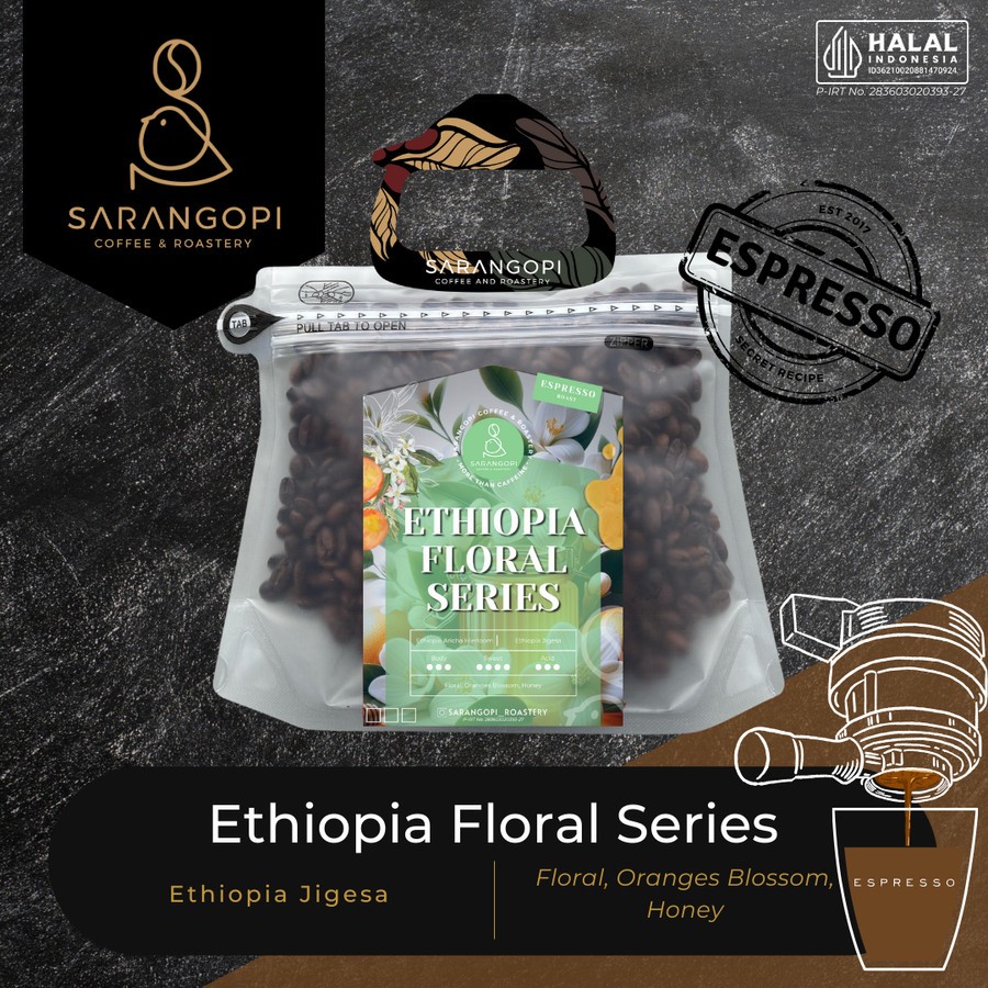 

Trosten x Sarangopi Ethiopia Floral Series Blend Sarangopi Roastery - Espresso Blend
