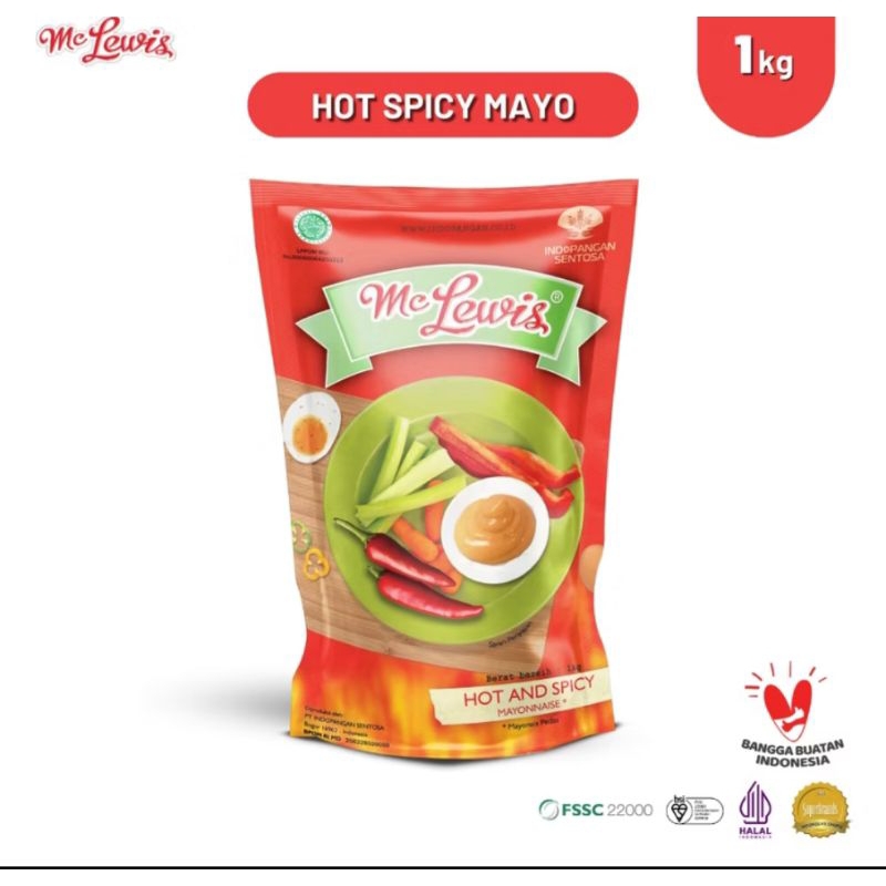 

Mc Lewis Hot Spicy Mayonnaise 1kg