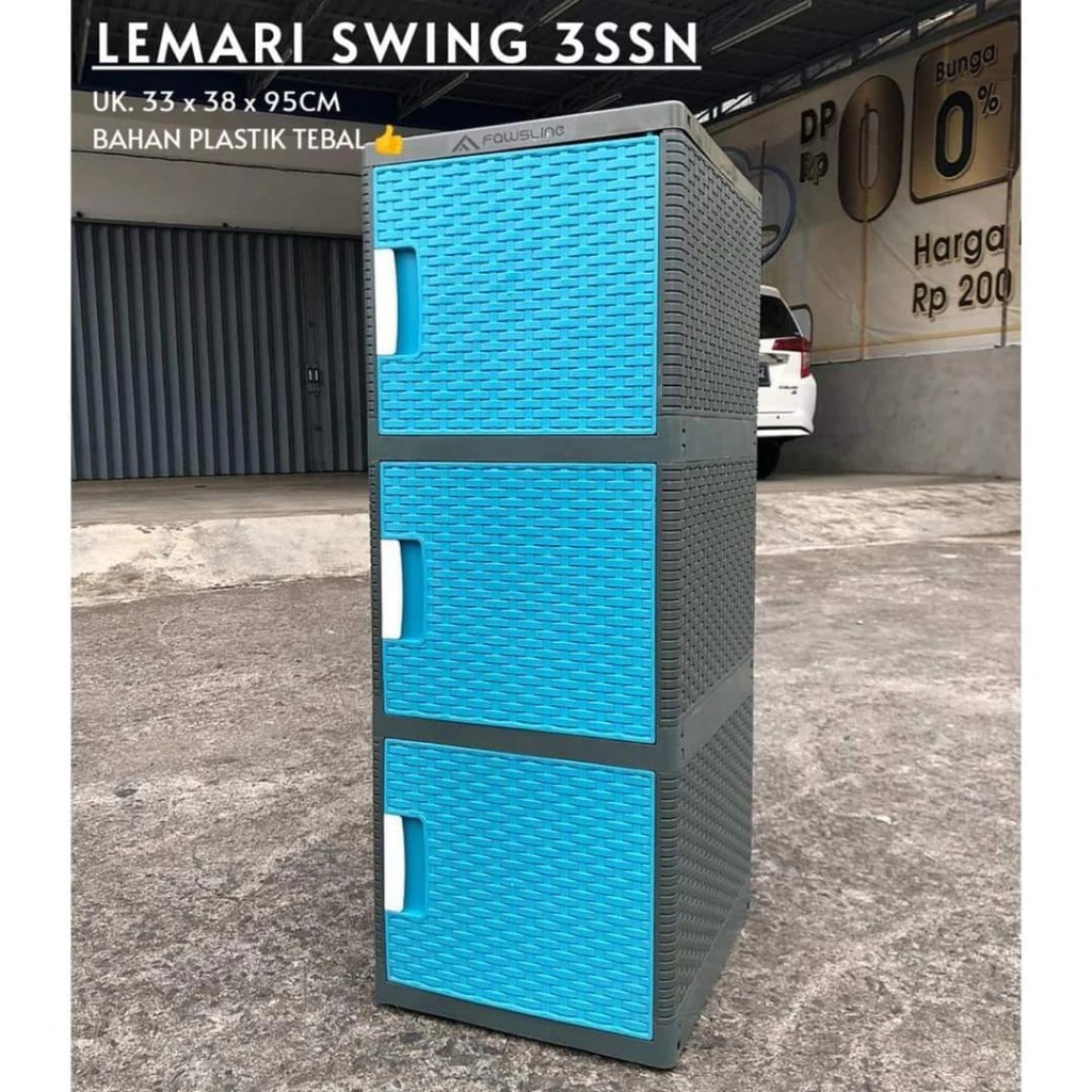 [ JAYA PERKASA FURNITURE ] LEMARI SERBA GUNA/LOCKER FAWSLINE/LEMARI SWING