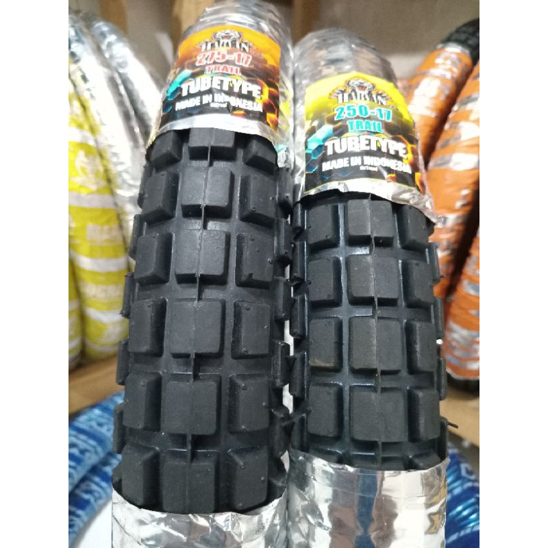 ban semi trail set ban depan dan belakang [ukuran 250-17 & ukuran 275-17]