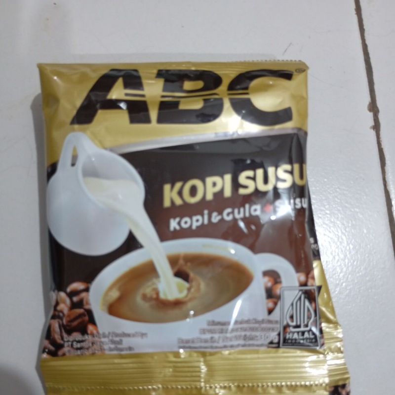 

kopi ABC susu 1 renteng isi 10 bungkus/kopi susu/kopi abc