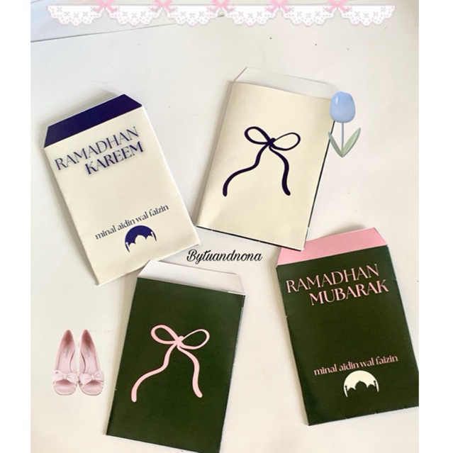 

(ISI 10) Amplop coquette/amplop thr 2025/amplop aesthetic/angpau
