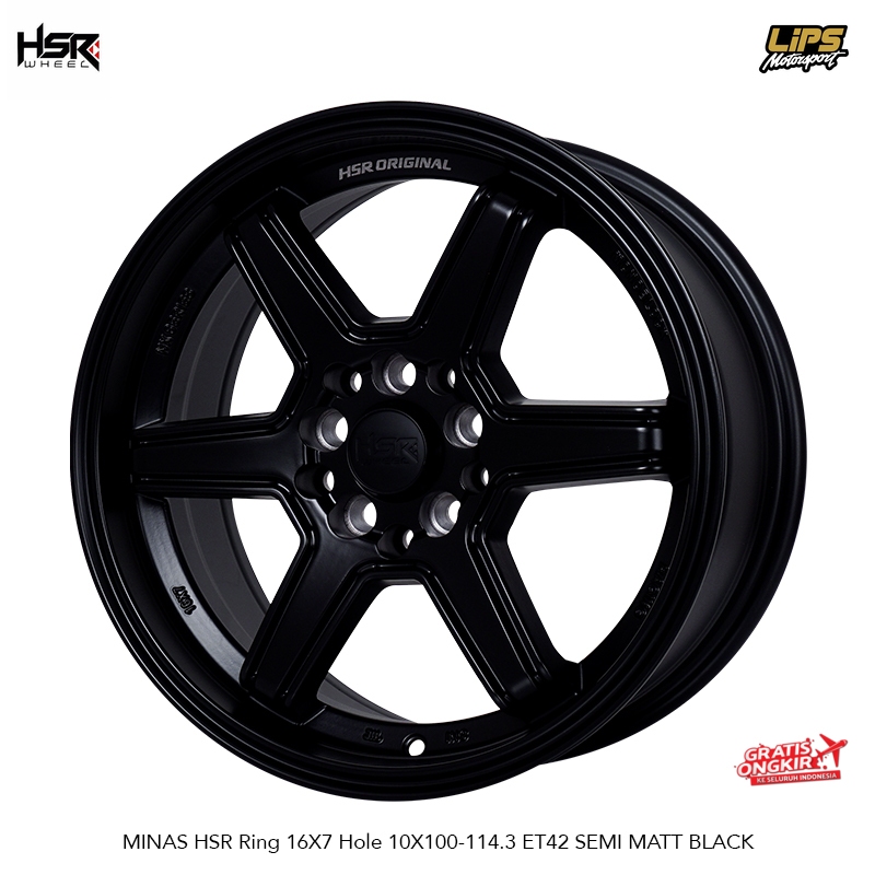 Velg Te37 Ring 16 HSR MINAS Velg Mobil BRV Civic FD Xpander Avanza New Rush Terios Dll