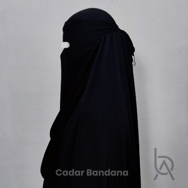 CADAR BANDANA // CADAR PONI // NIQOB // SIFON ARAB // HITAM PEKAT