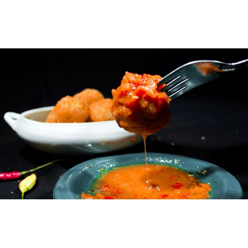 

Cilok goreng frozen sambal tolenjeng