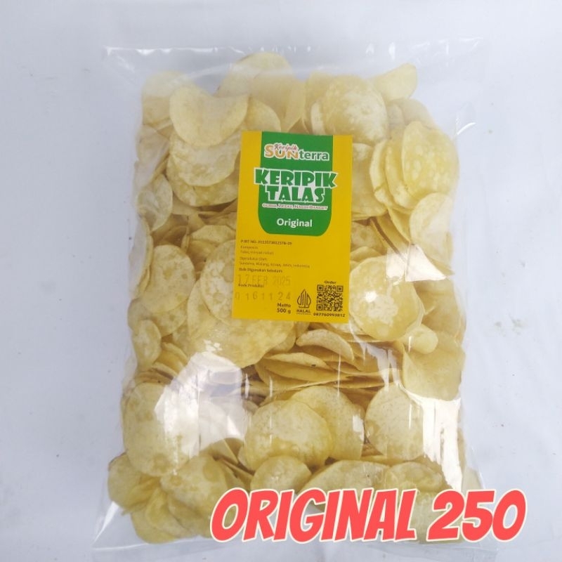 

Keripik Sunterra Talas Original 250 gram